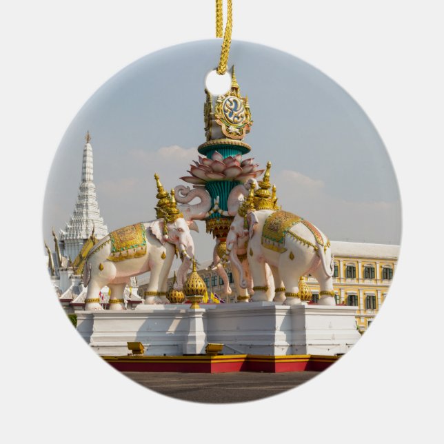 Décoration En Céramique Statue de Bangkok en Thaïlande (Devant)