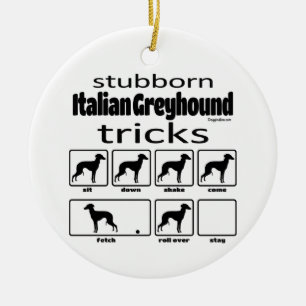 Décoration En Céramique Stube Italien Greyhound Tricks
