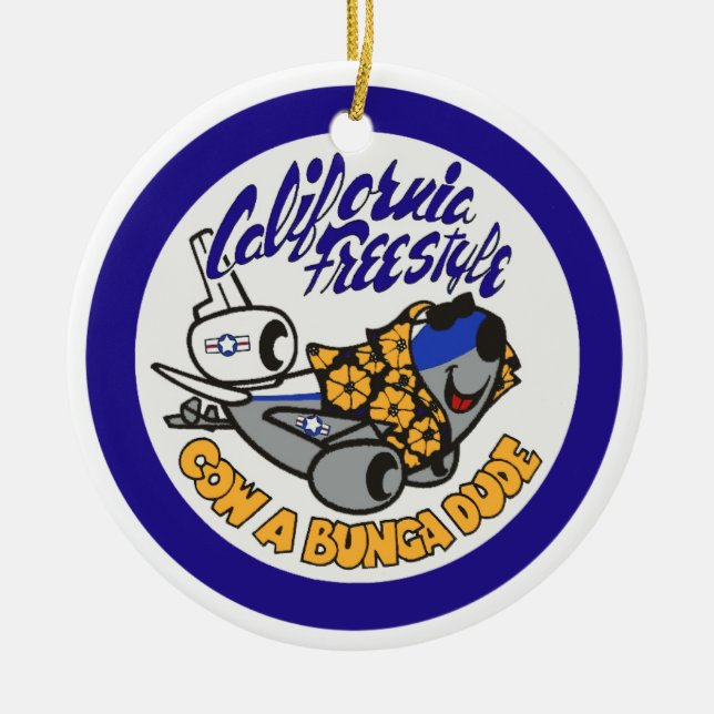 Décoration En Céramique Style libre de la Californie de supplément de (Devant)