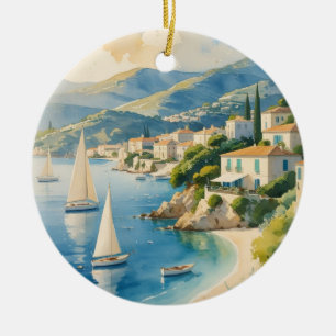 Décoration En Céramique Style vintage Côte d'Azur Voyage en France