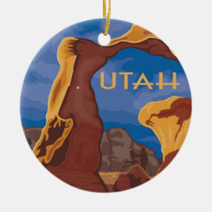 Décoration En Céramique Style vintage Utah Grand Staircase