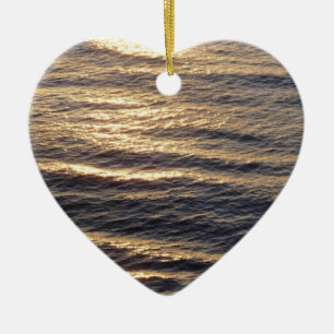 Décoration En Céramique Sunrise on Ocean Waters