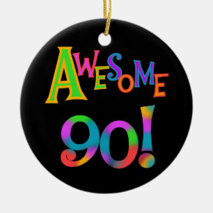 Décoration En Céramique Super 90 T-shirts et Gifs Anniversaires