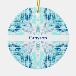 Décoration En Céramique Sur l'ornement en céramique de glace