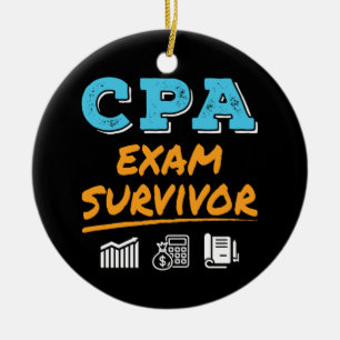 Décoration En Céramique Survivant de l'examen CPA