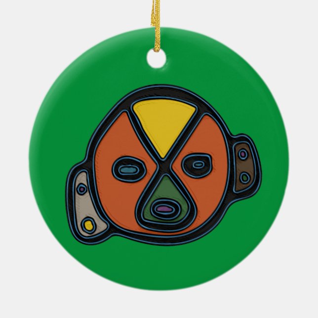 Décoration En Céramique Symbole de taïn (Dos)