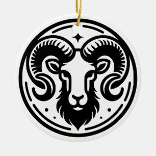 Décoration En Céramique SYMBOLE DES SYMBOLES D'Horoscope ET CARACTÉRISTIQU