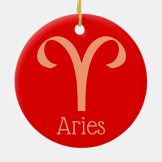 Décoration En Céramique SYMBOLE Zodiaque SYMBOLE Sun Aries