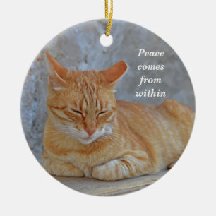 Décoration En Céramique Tabby cat posé à Dubrovnik Inspirational