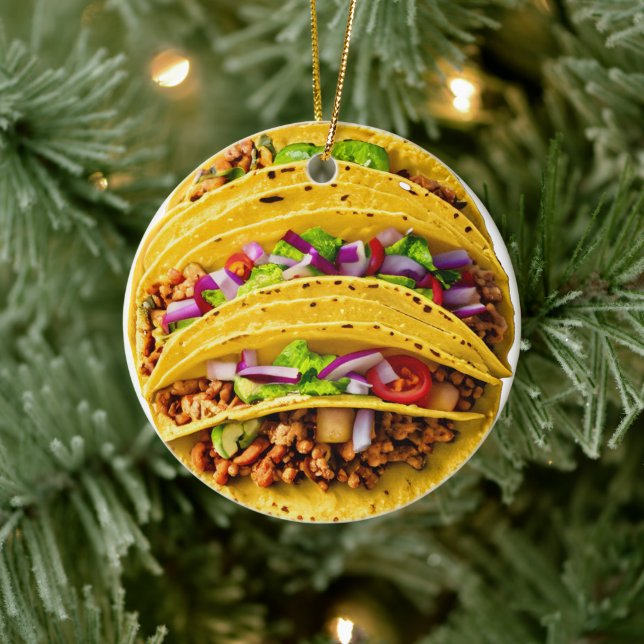 Décoration En Céramique Tacos (Arbre)