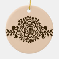 Tatouage au henné Brown - Motifs Mehendi Brown