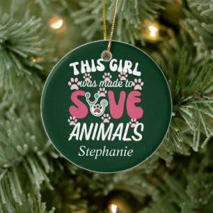 Décoration En Céramique Technicien vétérinaire