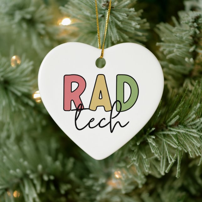 Décoration En Céramique Technologue radiologique Rad Tech Radiologie (Arbre)
