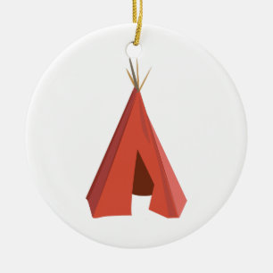 Décoration En Céramique Teepee indien