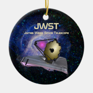 Décoration En Céramique Télescope spatial JWST de James Webb