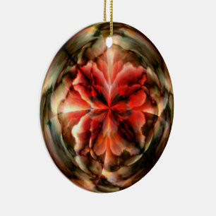 Décoration En Céramique Tempest II (Red)