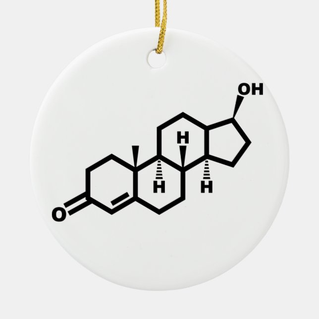 Décoration En Céramique testostérone (Devant)