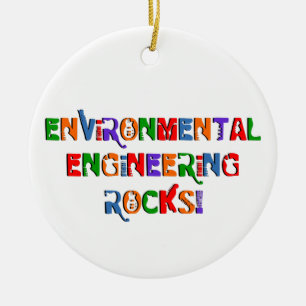 Décoration En Céramique Texte des roches d'ingénierie de l'environnement