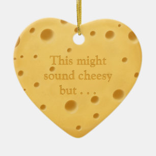 Décoration En Céramique "This might sound cheesy" Cute Romantic Valentine