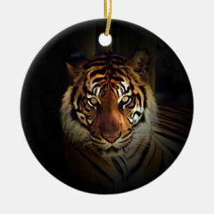 Décoration En Céramique Tigre