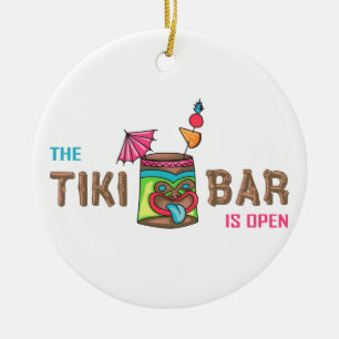 Décoration En Céramique Tiki Bar