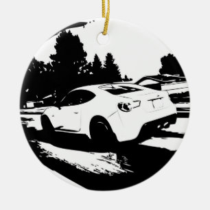 Décoration En Céramique Tir de roulement du Scion FR-S