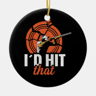 Décoration En Céramique Tir sur l'argile