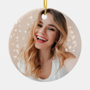 Décoration En Céramique Ton visage pour un anniversaire