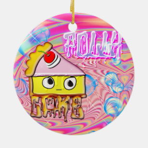 Décoration En Céramique tortina à gâteau polis Baskets bas-haut -