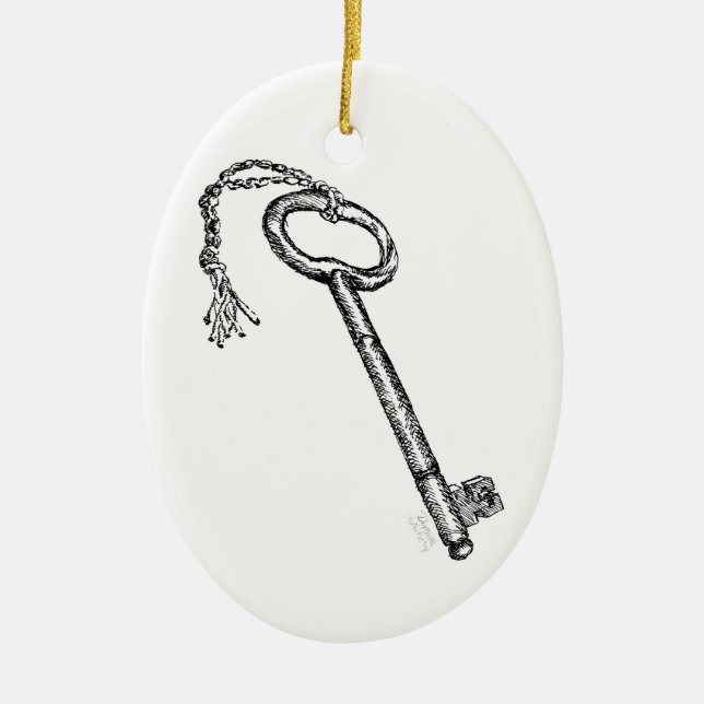 Décoration En Céramique Touche antique (Devant)