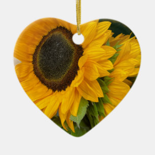 Décoration En Céramique Tournesol 3e anniversaire