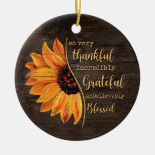 Décoration En Céramique Tournesol Si Merci Incroyablement Gratuit