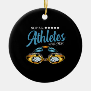 Décoration En Céramique Tous les athlètes ne portent pas de chaussures amu