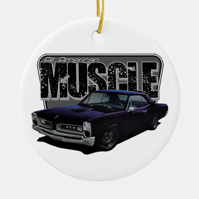 Décoration En Céramique Tout le muscle américain (Devant)