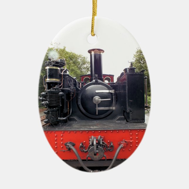 DÉCORATION EN CÉRAMIQUE TRAINS À VAPEUR (Devant)