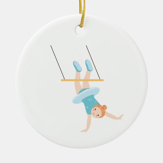 Décoration En Céramique Trapeze Girl (Devant)