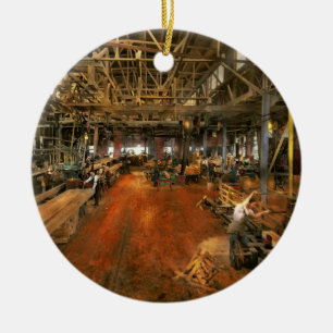 Décoration En Céramique Travailleur du bois - Stiff 1905 de conseil