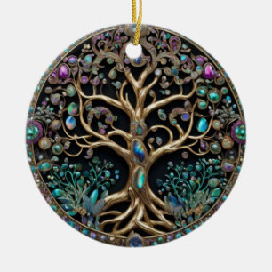 Décoration En Céramique Tree of Life