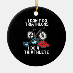 Décoration En Céramique Triathlon