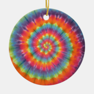 Décoration En Céramique Trippy Little Swirl Tie Dye PhatDyes
