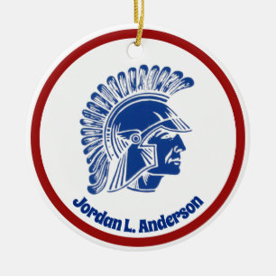 Décoration En Céramique Trojan Kenosha le Wisconsin de Tremper