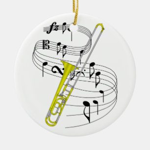 Décoration En Céramique Trombone