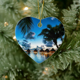 Décoration En Céramique Tropical Bora Bora