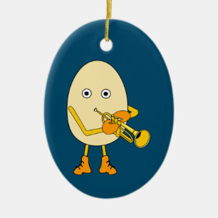 Décoration En Céramique Trumpet Egghead