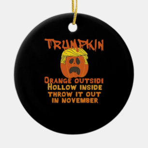 Décoration En Céramique Trumpkin à l'intérieur de lancer à l'extérieur Nov