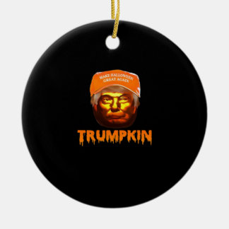 Décoration En Céramique Trumpkin Rendre Halloween grand à nouveau Sloth
