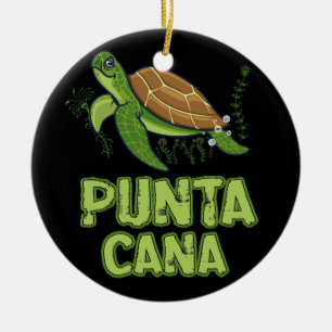 Décoration En Céramique Turtle Punta Cana République Dominicaine Souvenir