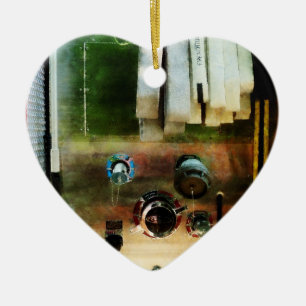 Décoration En Céramique Tuyau et buses blancs