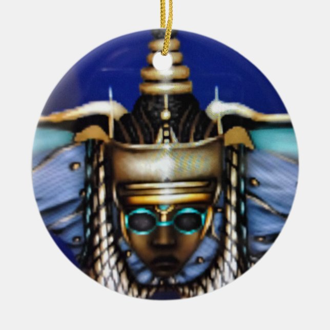 Décoration En Céramique un afrocentrique robuste (Devant)