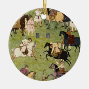 Décoration En Céramique Un jeu de polo, du grand album de Clive